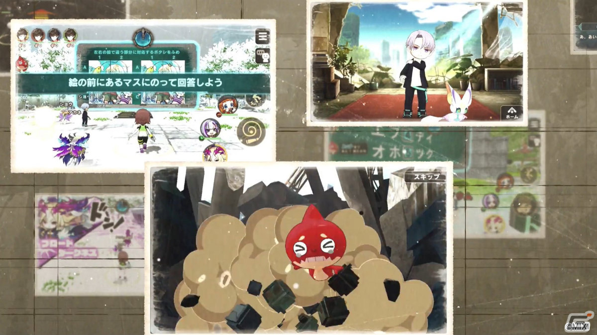 モンストシリーズ最新作となる協力謎解きADV「ミステリーレコード」が発表！「今際の国のアリス」の麻生羽呂氏が世界観監修を担当の画像3