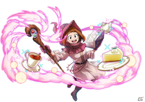 「僕のヒーローアカデミア ULTRA IMPACT」アニメ2期EDがモチーフとなったファンタジー衣装のお茶子と切島が登場！の画像2