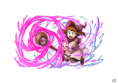 「僕のヒーローアカデミア ULTRA IMPACT」アニメ2期EDがモチーフとなったファンタジー衣装のお茶子と切島が登場！の画像3