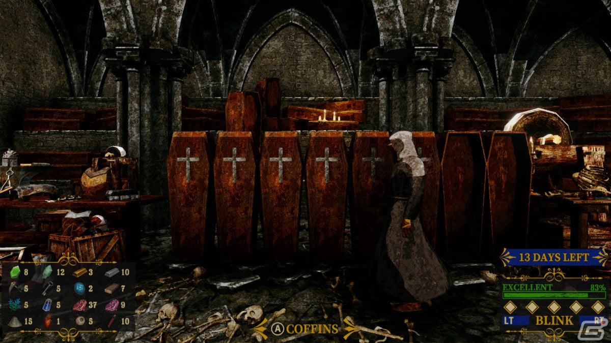 「Corpse Keeper」のアーリーアクセスがSteamで開始！3つの死体でパーティを組んでダンジョンを攻略していくローグライクARPGの画像3