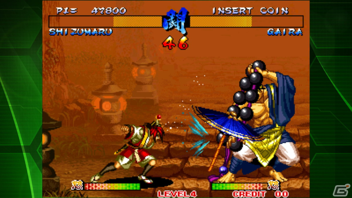 空中ガードなどを搭載した対戦格闘ゲーム「サムライスピリッツ 斬紅郎無双剣 アケアカNEOGEO」がiOS/Android向けに配信開始！の画像3