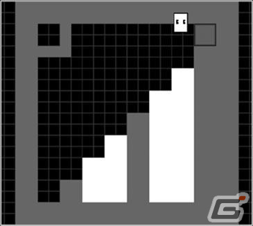 「ReverseRoom - リバースルーム -」の配信日が2月22日に決定！徹底的に不要な要素を削ぎ落としたシンプルながらも奥深いアクションパズルの画像3