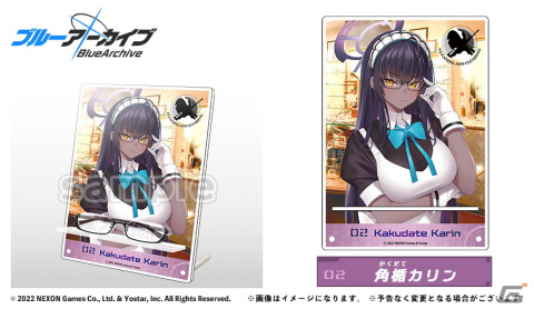 「ブルアカ」コラボレーション眼鏡「一之瀬アスナ モデル」「角楯カリン モデル」の予約受付がスタート！の画像13
