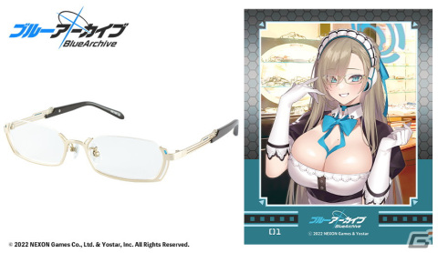 「ブルアカ」コラボレーション眼鏡「一之瀬アスナ モデル」「角楯カリン モデル」の予約受付がスタート！の画像2