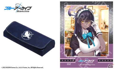 執事眼鏡 ブルーアーカイブコラボ 一之瀬アスナ メガネ　ブルーライトカット ブルーアーカイブ】コラボ眼鏡「アスナ・カリン モデル」一般