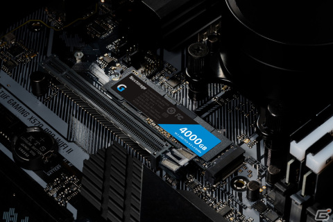 ゲーミングPC用M.2 2280 PCle4.0 NVMe SSD Gシリーズが2月20日に発売―コアPCゲーマーが求める高速アクセスを実現の画像1