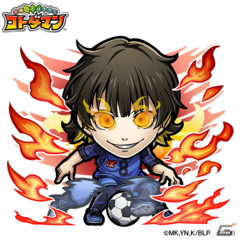 「コトダマン」がTVアニメ「ブルーロック」と2月24日より初コラボ！「潔 世一」は進化後モード・シフト搭載の画像6