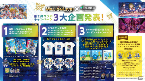 「アイドルマスター ミリオンライブ！×相模原市」コラボグッズの販売など第2弾キャンペーンの詳細が明らかに！の画像1