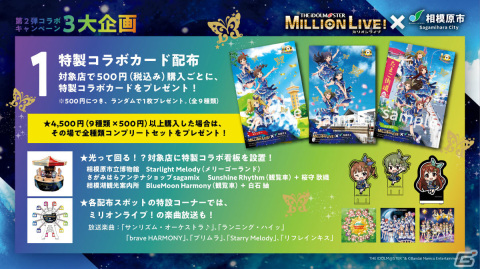 「アイドルマスター ミリオンライブ！×相模原市」コラボグッズの販売など第2弾キャンペーンの詳細が明らかに！の画像2