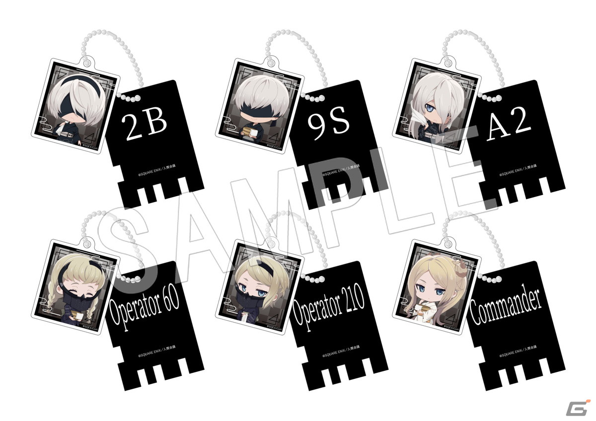 アニメ「NieR:Automata Ver1.1a」と極楽湯コラボが本日開始！木札