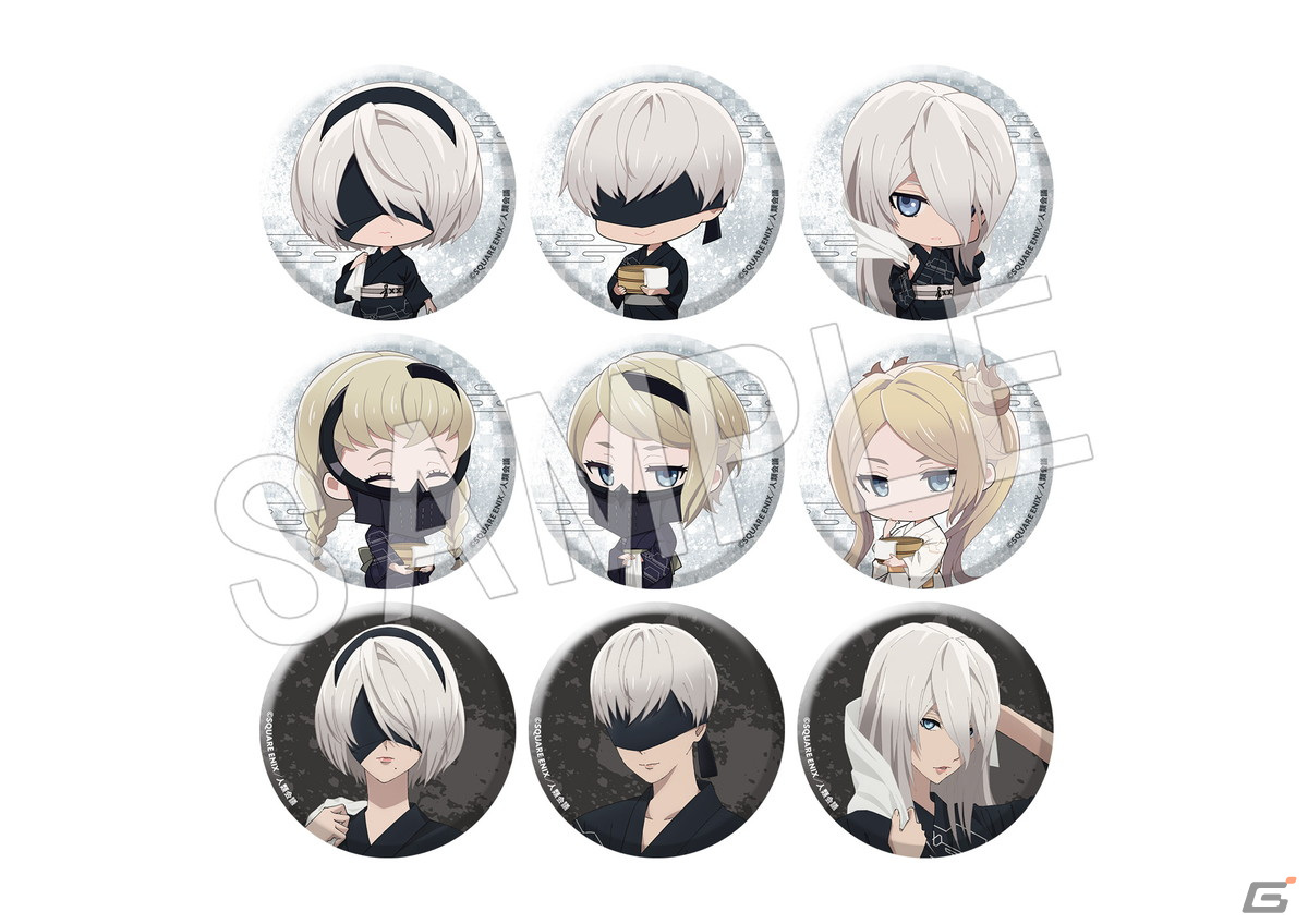 アニメ「NieR:Automata Ver1.1a」と極楽湯コラボが本日開始！木札