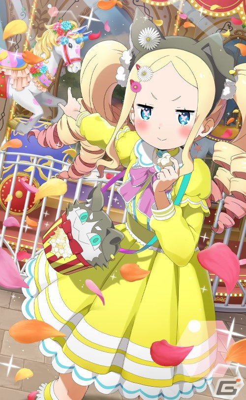 「リゼロス」にて「【おめかしして騎乗】ベアトリス」が登場するシーズンガチャが開催！の画像3