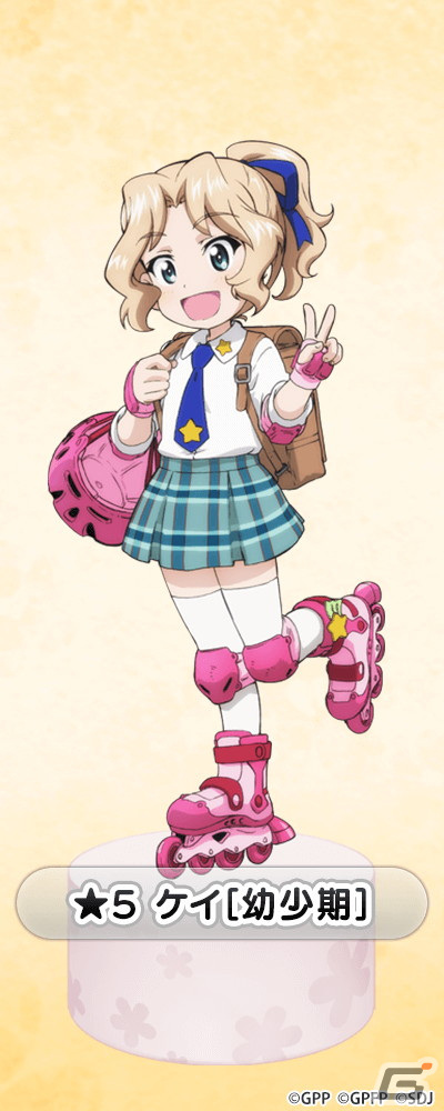 「ガールズ＆パンツァー 戦車道大作戦！」にアニメ10周年記念イラストのケイが登場！の画像1