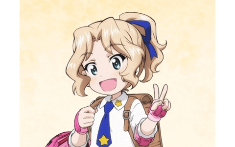 「ガールズ＆パンツァー 戦車道大作戦！」にアニメ10周年記念イラストのケイが登場！