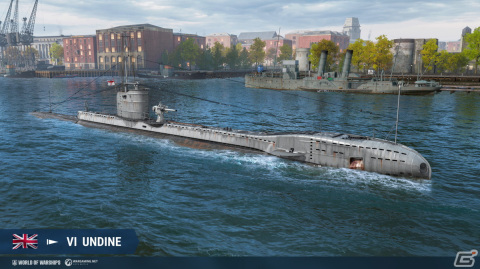 「World of Warships」Undineなどイギリスの潜水艦3隻がアーリーアクセスに登場！軽巡洋艦Brisbaneが手に入る「海の女王」もの画像2