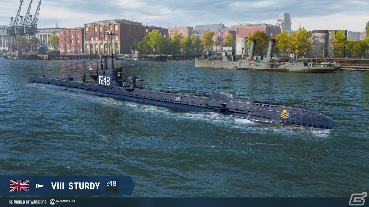 「World of Warships」Undineなどイギリスの潜水艦3隻がアーリーアクセスに登場!軽巡洋艦Brisbaneが手に入る「海の女王」もの画像