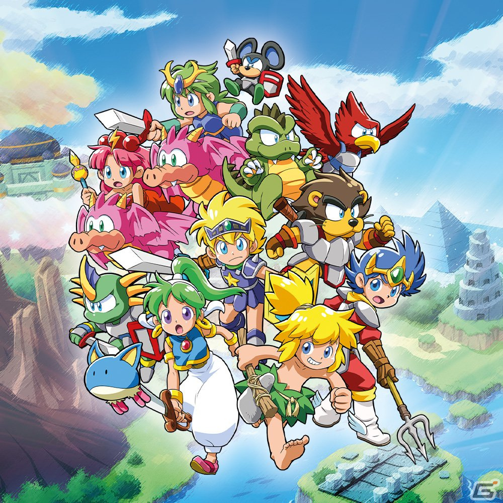 「ワンダーボーイ アルティメット コレクション」が発売！「ワンダーボーイ」シリーズ6タイトル、合計13バージョンを収録の画像2