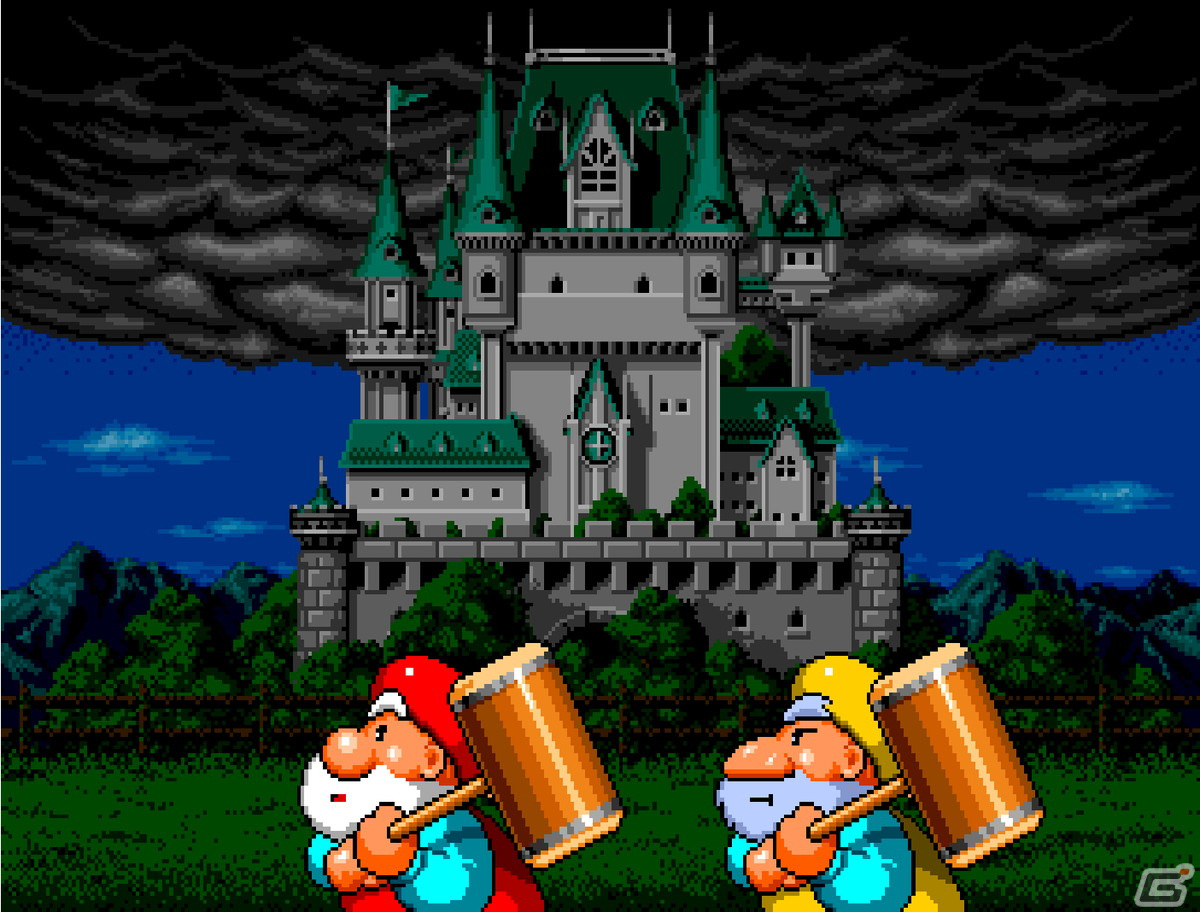 1989年にタイトーから発売されたアクションゲームがPS4/Switchに登場！「アーケードアーカイブス ドンドコドン」が2月24日より配信開始の画像1
