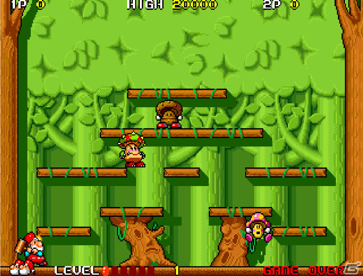 1989年にタイトーから発売されたアクションゲームがPS4/Switchに登場！「アーケードアーカイブス ドンドコドン」が2月24日より配信開始の画像2