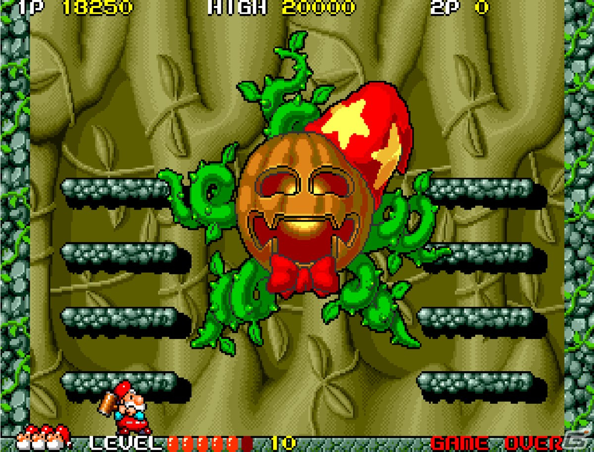 1989年にタイトーから発売されたアクションゲームがPS4/Switchに登場！「アーケードアーカイブス ドンドコドン」が2月24日より配信開始の画像5