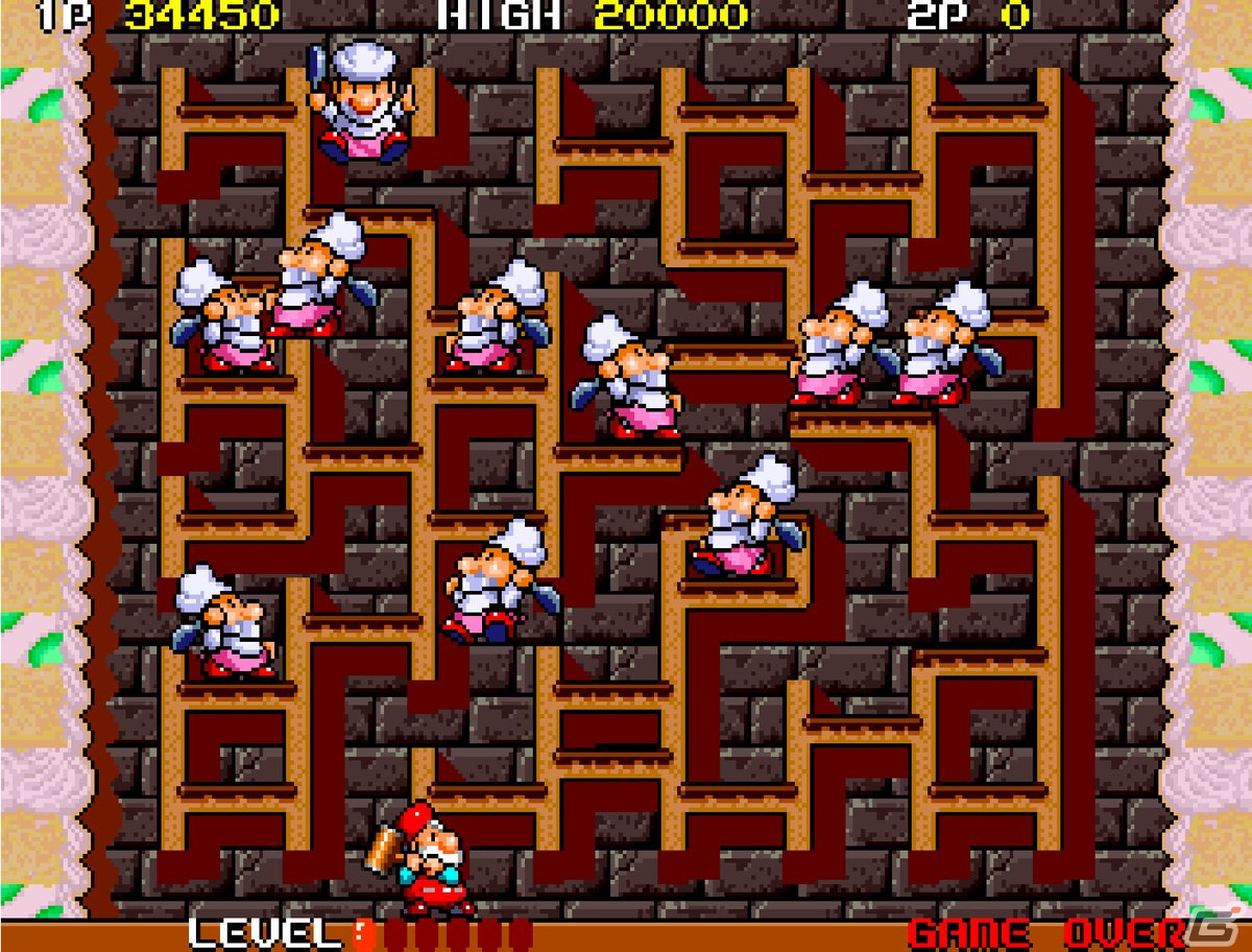 1989年にタイトーから発売されたアクションゲームがPS4/Switchに登場！「アーケードアーカイブス ドンドコドン」が2月24日より配信開始の画像6