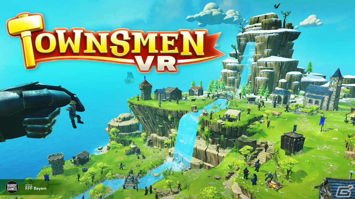 PS VR2版「Townsmen VR」がリリース！13の島と群島からなる世界を舞台にした町づくりVRシミュレーションの画像1