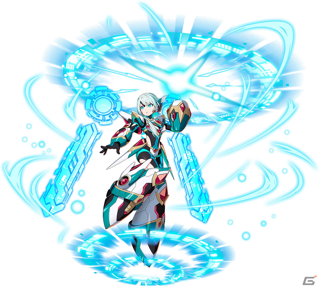 ロックマンX DiVE」アイコの新たなる姿「アイコ ダイヴアーマー」が