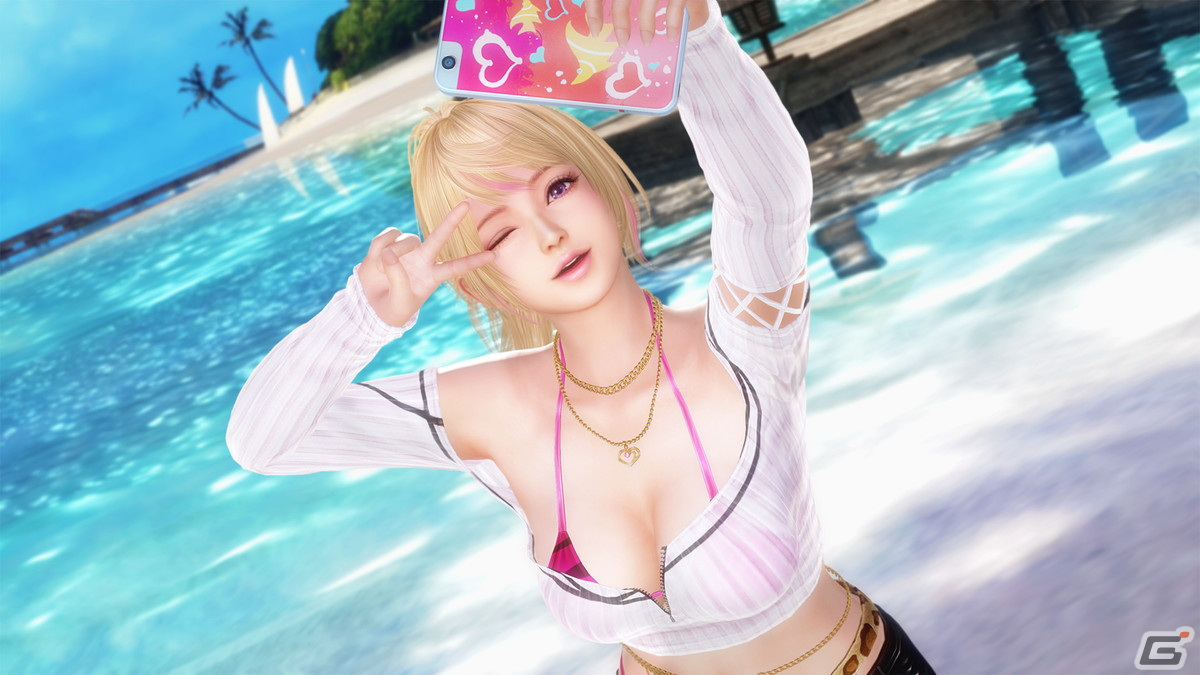 「DEAD OR ALIVE XVV」新たなヴィーナス・ゆきの（CV：前田佳織里）が登場！オーナーに優しいギャル女神の画像25