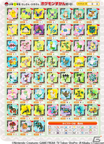 ポケモンを集めながら漢字や算数が学べる小学校低学年向け学習ドリル「ポケモンずかんドリル」が登場！やる気を引き出す仕組みが満載の画像2