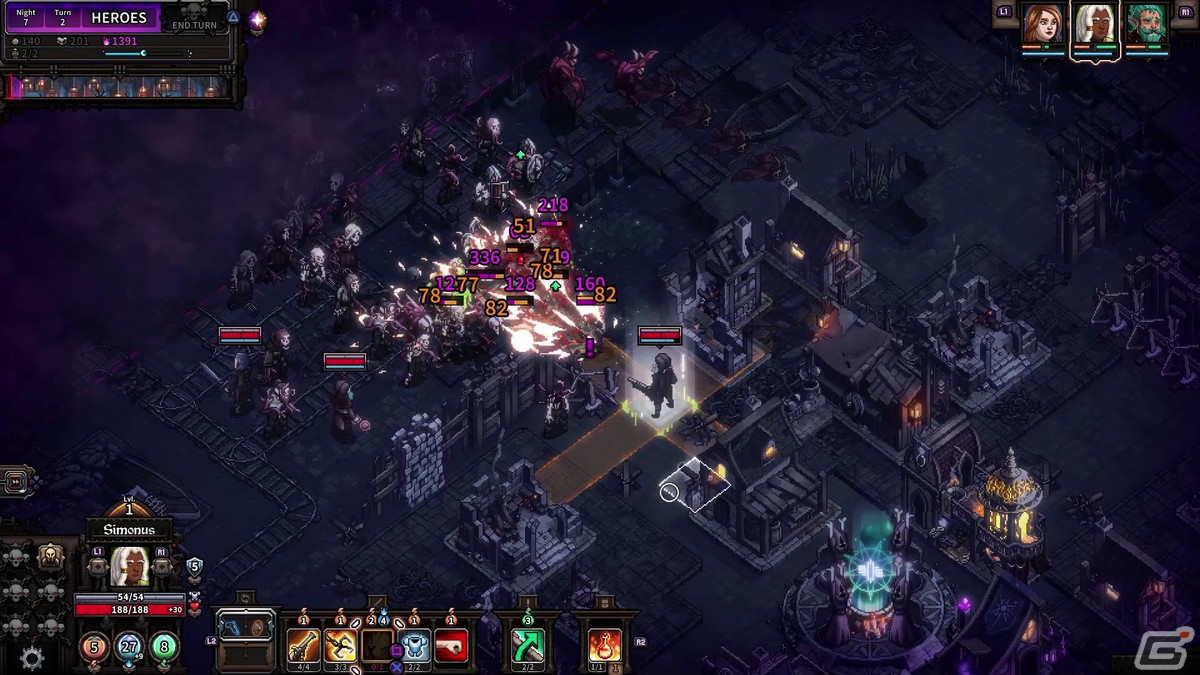 ローグライト要素を持つ戦略RPG「The Last Spell」が3月9日に発売決定！ゲームプレイ映像を収めたトレーラーも公開の画像3
