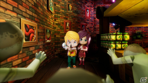 ヒロインのためにゾンビを蹴散らす爽快アクションSTG「Zombie Soup」がSteamで2023年上半期に配信！の画像2