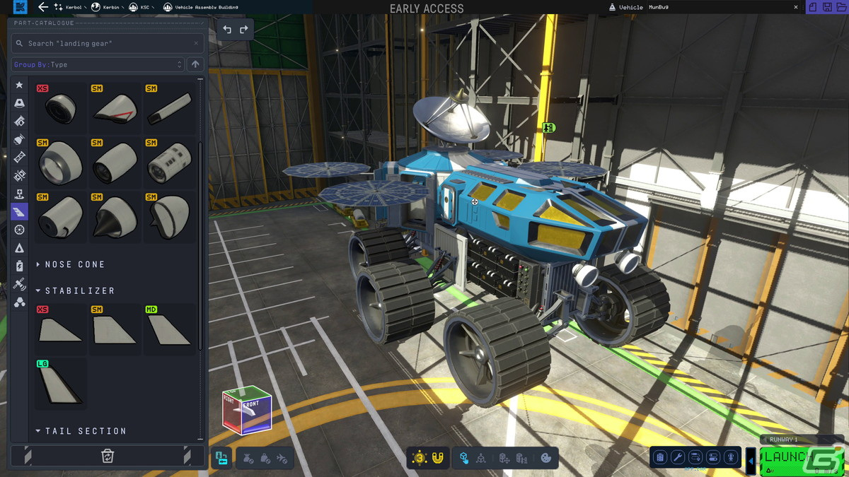 宇宙計画シミュレーション「Kerbal Space Program 2」PC版の早期アクセスが開始！350種以上のパーツで自分だけのロケットを建造の画像13