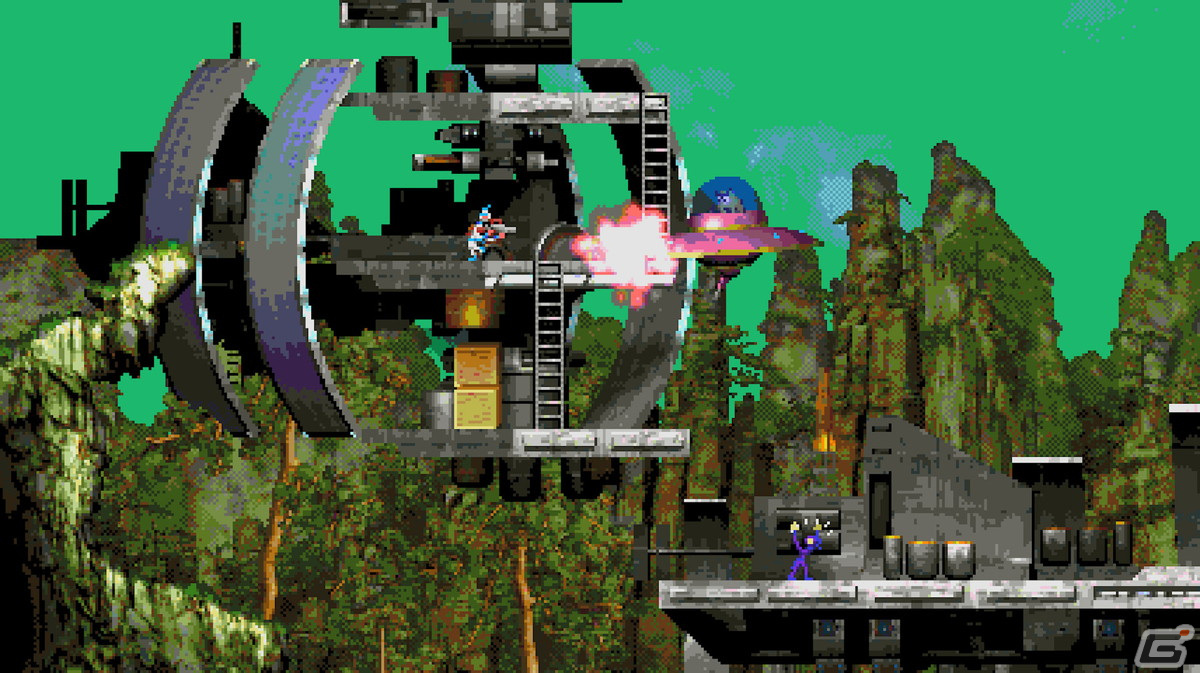 未知の惑星を舞台にしたレトロ風アクションゲーム「Moons of Darsalon」が4月20日にSteamにて配信決定！デモ版も配信開始の画像2