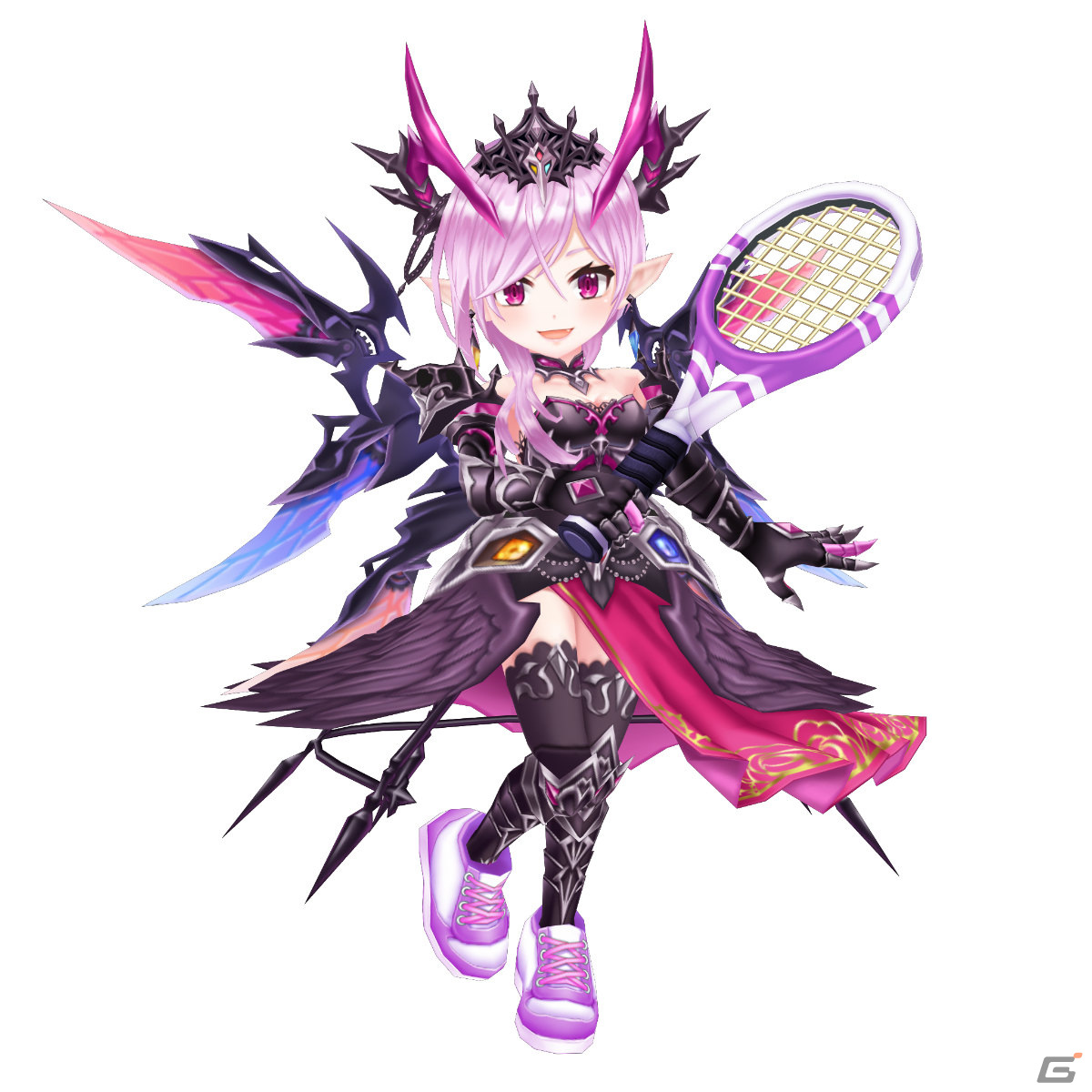 「白猫テニス」守護オスクロル（CV：茅野愛衣）が6.5周年記念ガチャに登場！新機能としてクラスバッチ、クラスオーラも実装の画像3