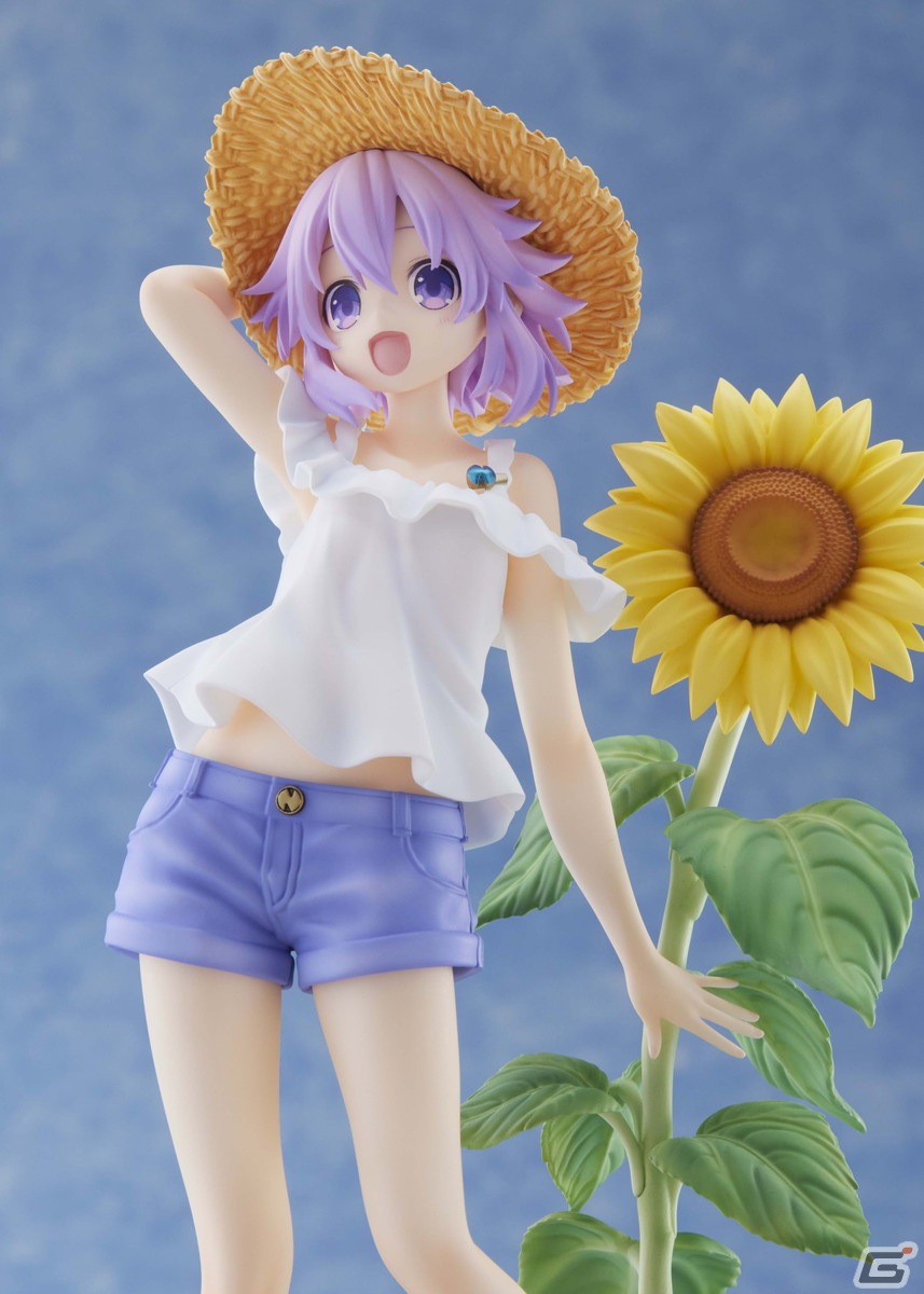 OVA「超次元ゲイム ネプテューヌ～ねぷのなつやすみ～」から夏服姿のネプテューヌが1/7スケールでフィギュア化！2023年10月頃に発売の画像10