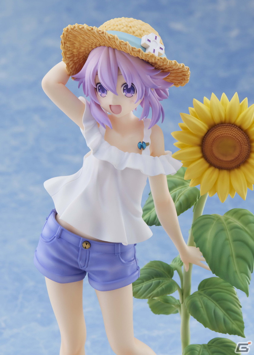 OVA「超次元ゲイム ネプテューヌ～ねぷのなつやすみ～」から夏服姿のネプテューヌが1/7スケールでフィギュア化！2023年10月頃に発売の画像11