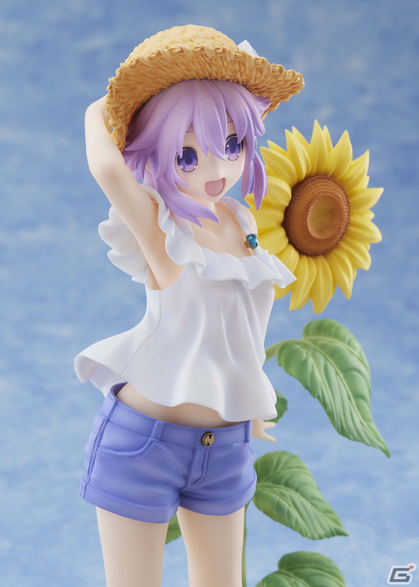 OVA「超次元ゲイム ネプテューヌ～ねぷのなつやすみ～」から夏服姿のネプテューヌが1/7スケールでフィギュア化！2023年10月頃に発売の画像12