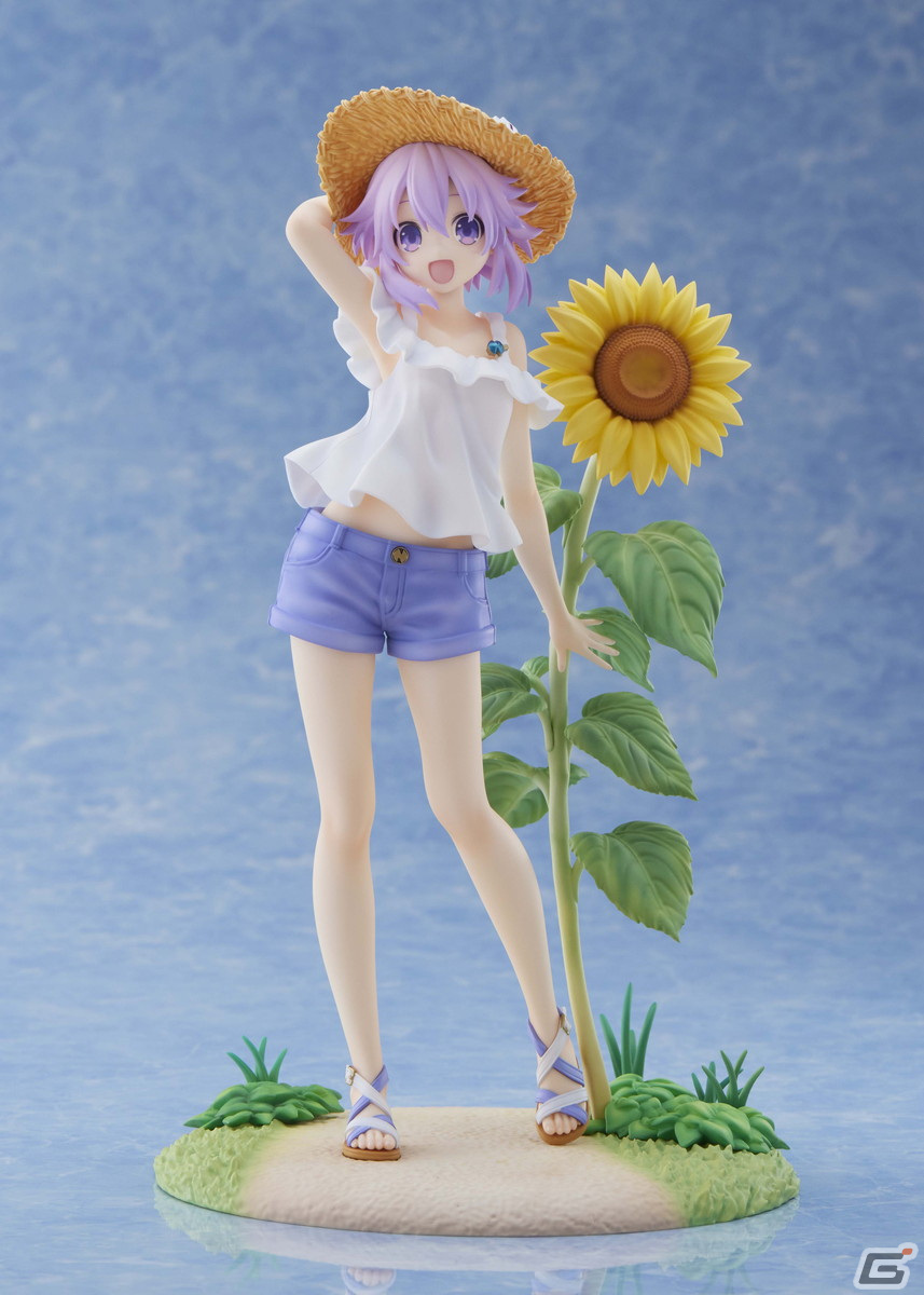 OVA「超次元ゲイム ネプテューヌ～ねぷのなつやすみ～」から夏服姿のネプテューヌが1/7スケールでフィギュア化！2023年10月頃に発売の画像3