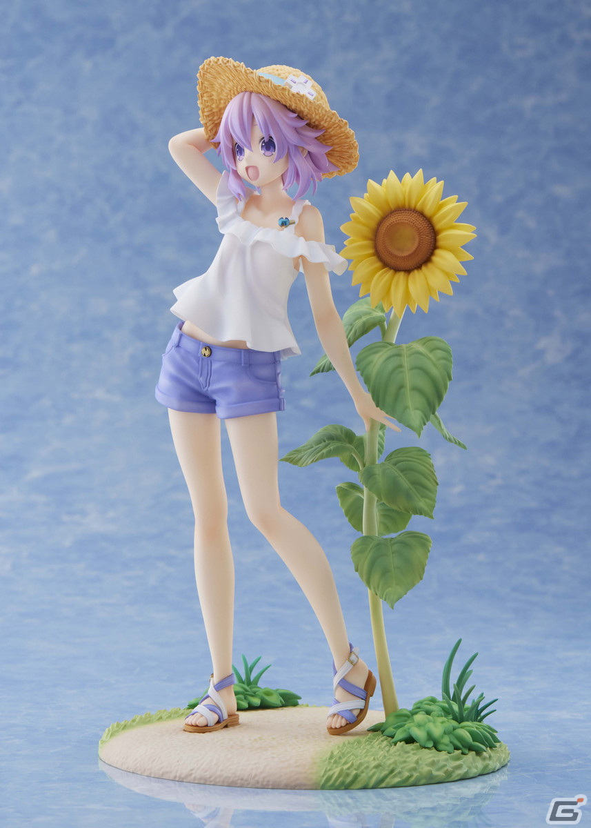 OVA「超次元ゲイム ネプテューヌ～ねぷのなつやすみ～」から夏服姿のネプテューヌが1/7スケールでフィギュア化！2023年10月頃に発売の画像4