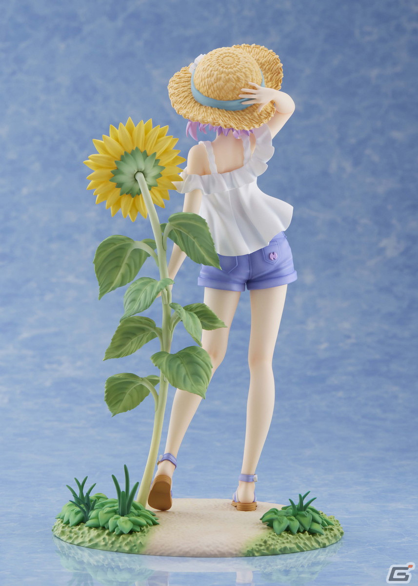 OVA「超次元ゲイム ネプテューヌ～ねぷのなつやすみ～」から夏服姿のネプテューヌが1/7スケールでフィギュア化！2023年10月頃に発売の画像5