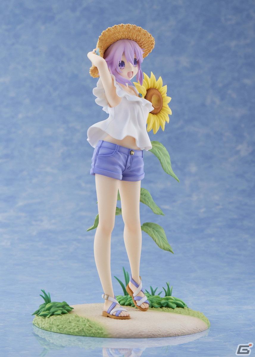 OVA「超次元ゲイム ネプテューヌ～ねぷのなつやすみ～」から夏服姿のネプテューヌが1/7スケールでフィギュア化！2023年10月頃に発売の画像6