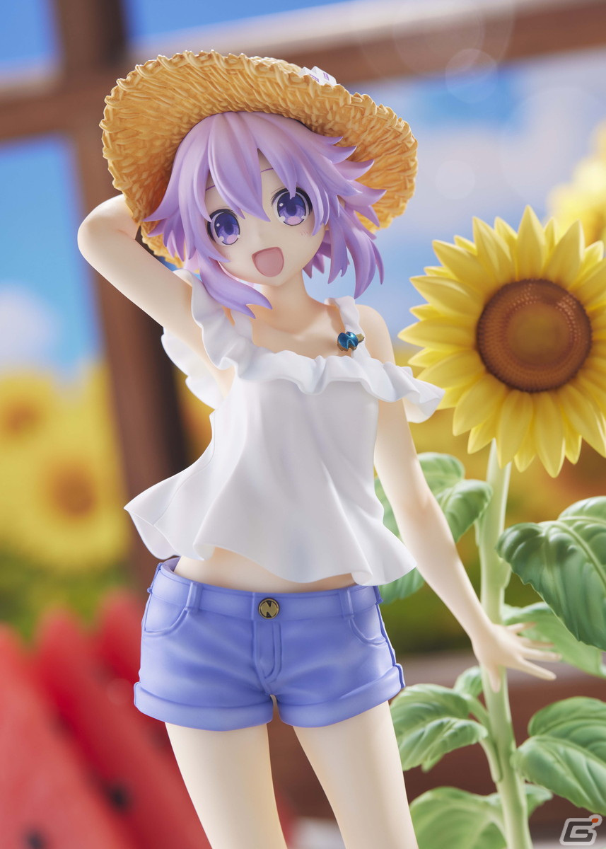 OVA「超次元ゲイム ネプテューヌ～ねぷのなつやすみ～」から夏服姿のネプテューヌが1/7スケールでフィギュア化！2023年10月頃に発売の画像8