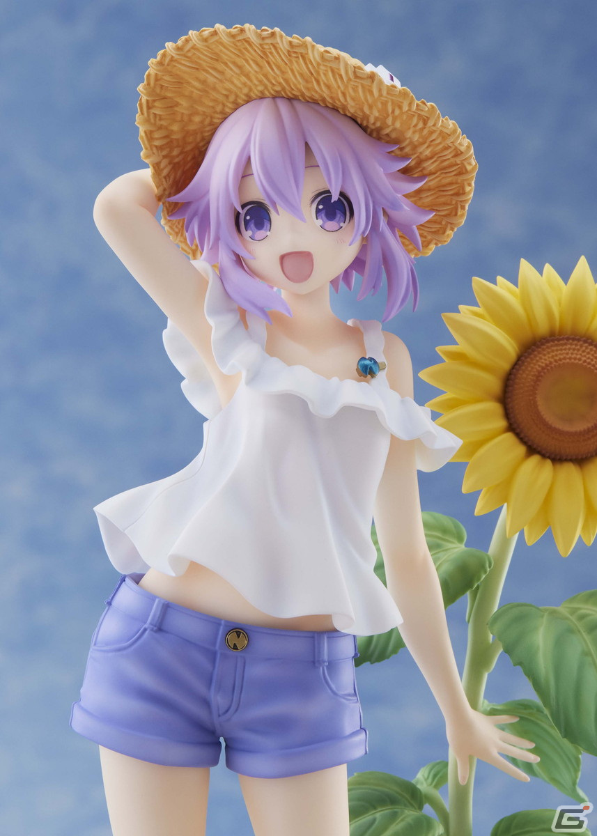 OVA「超次元ゲイム ネプテューヌ～ねぷのなつやすみ～」から夏服姿のネプテューヌが1/7スケールでフィギュア化！2023年10月頃に発売の画像9
