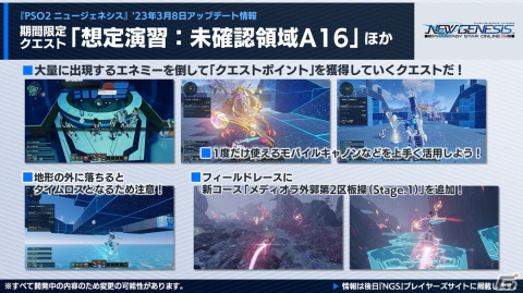 「PSO2 ニュージェネシス」4月登場の新クラス「スレイヤー」のPVや期間限定イベント「スプリング'23」の情報が公開！の画像5