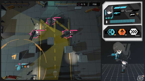 見下ろし型のガンシューティングゲーム「Physical Layer」が3月16日よりSteamにて配信！の画像6