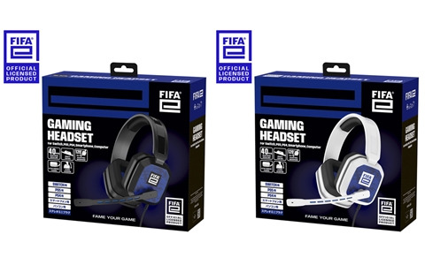 FIFAe公式の「FIFAe ゲーミングヘッドセット」が3月3日に発売！40mm径のダイナミック型ネオジムドライバーを採用し没入感のあるサウンドを実現