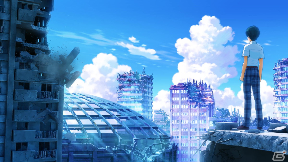 「LOOP8（ループエイト）」舞台となる「葦原中つ町」の風景やケガイとの戦いを描いたOP映像が公開！の画像2