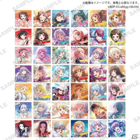 「ガルパ超大型アップデート記念！BanG Dream!×アニメイトスプリングセレブレーション」が4月1日より開催！手紙をイメージした描き下ろしや特典が登場の画像2