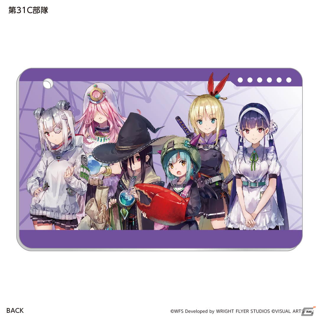 「ヘブバン」第31A部隊デザインのTカードが登場！アクスタ付きカードスタンドや全部隊別で展開されるスライドカードケースもの画像10