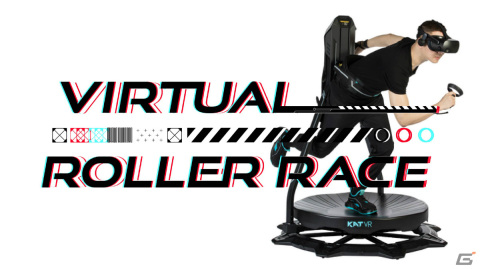 世界初となる全身操作型VRレースゲーム「ヴァロレース」が3月3日より日本全国のKATWALK設置店舗で稼働開始！の画像1